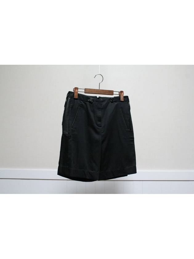 Leather pattern short pants - ALEXANDER WANG - BALAAN 4