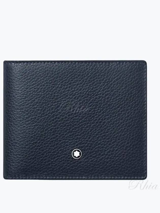 Meisterstück Soft Grain Half Wallet Navy - MONTBLANC - BALAAN 2