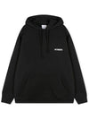 Women s hood back logo black hoodie UAH21TR535 1601 - VETEMENTS - BALAAN 3