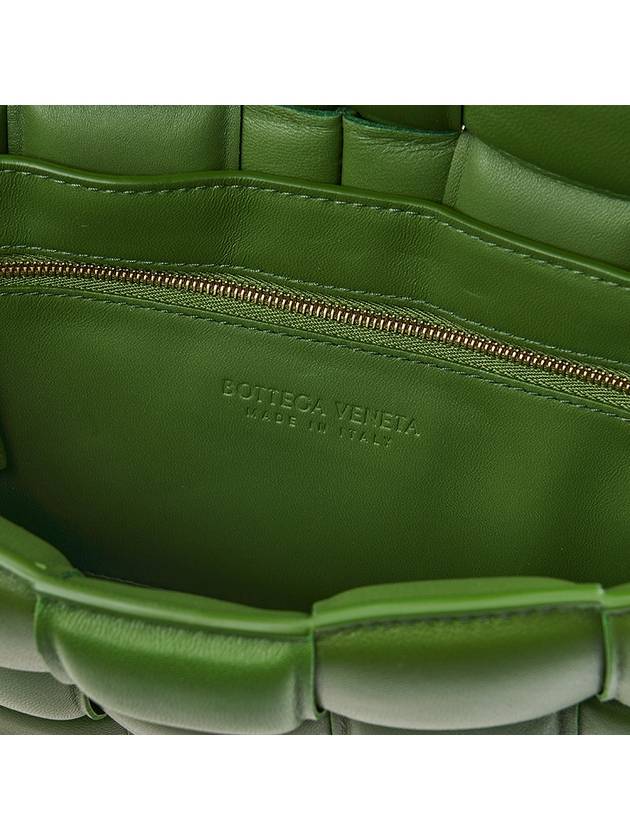 Gold Padded Cassette Padded Nappa Leather Small Cross Bag Military Green - BOTTEGA VENETA - BALAAN 11