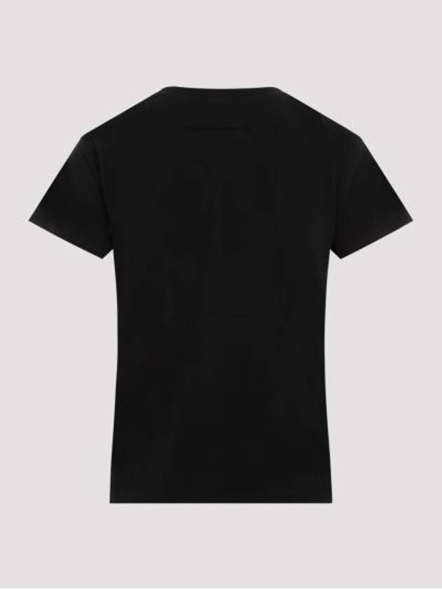 Logo Short Sleeve T-Shirt Black - MAISON MARGIELA - BALAAN 5