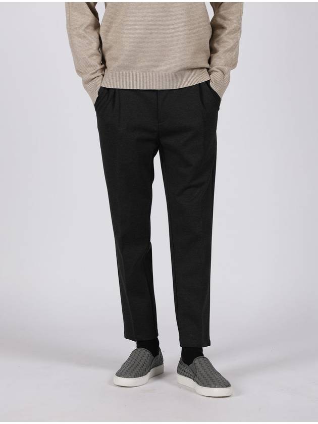 Classic tapered fit one tuck pants M ICPT74 - PANICALE - BALAAN 5