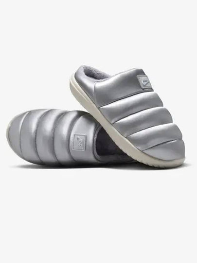 Burrow SE Slipper Metallic Silver - NIKE - BALAAN 2