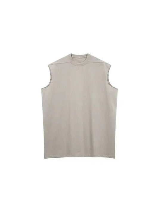 MEN Crew Neck Jumbo Sleeveless Top Warm Gray - RICK OWENS - BALAAN 1