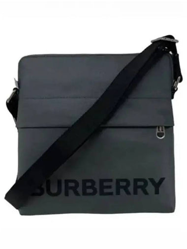 Neo logo print cross bag gray 271026 - BURBERRY - BALAAN 1