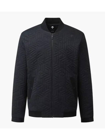 GOLF Men s Jersey Emboss MIX Full Zip Up Cardigan DP32MFCS91 - DESCENTE - BALAAN 1