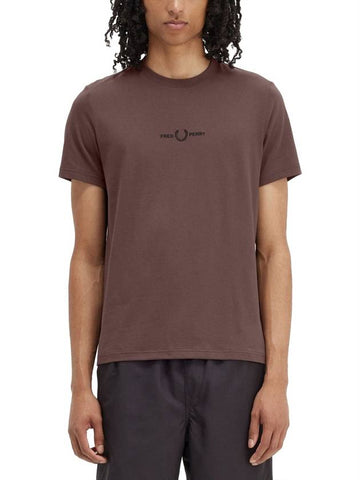 T-SHIRT WITH LOGO - FRED PERRY - BALAAN 1