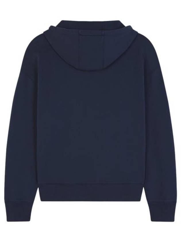 Bold Fox Head Patch Oversize Hoodie Navy - MAISON KITSUNE - BALAAN 3