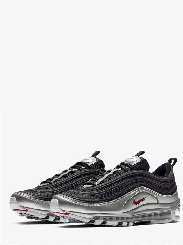 Air Max 97 Low Top Sneakers Silver Black - NIKE - BALAAN 2