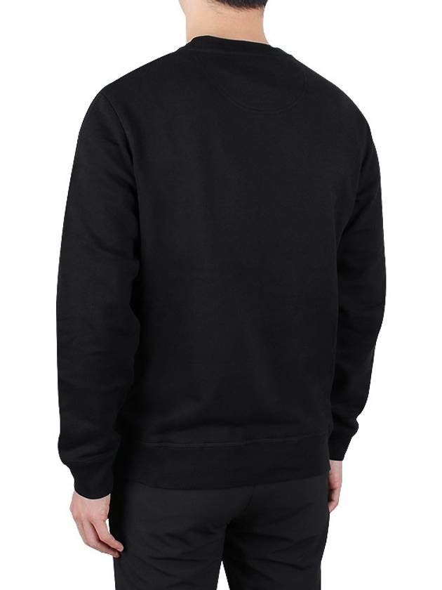 International Logo Cotton Sweatshirt Black - BARBOUR - BALAAN 5