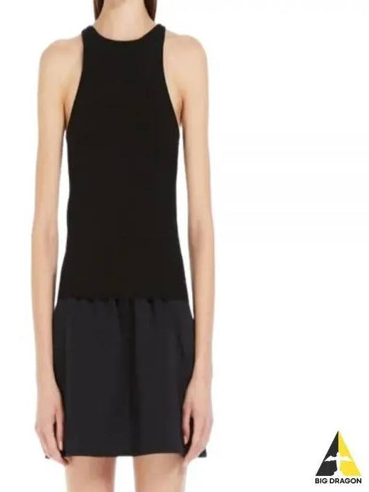 Alfeo Virgin Wool Sleeveless Black - MAX MARA - BALAAN 2