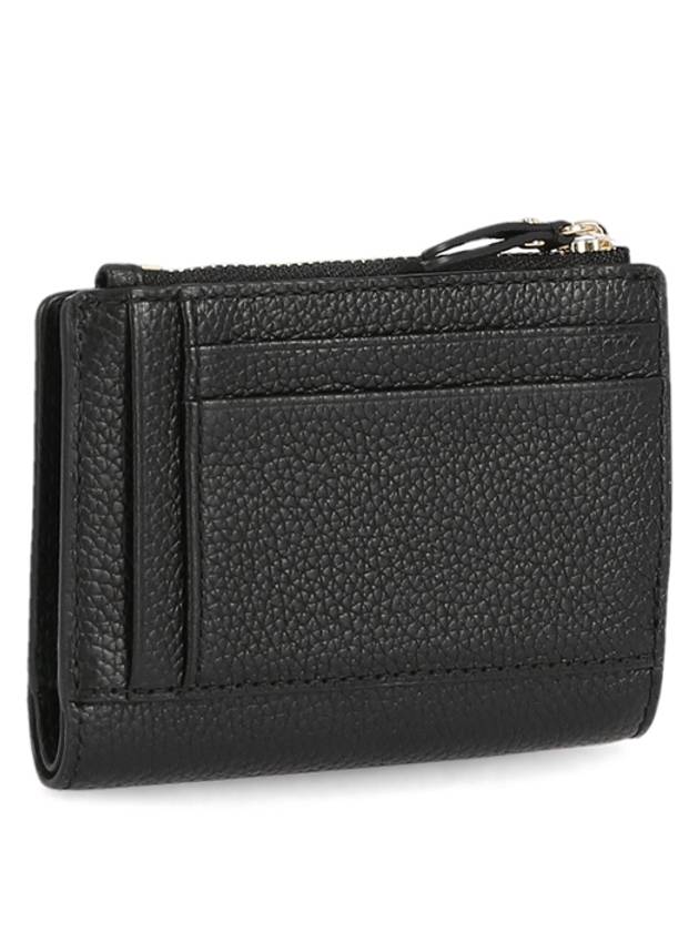 Logo Jet Set Halfwallet Black - MICHAEL KORS - BALAAN.