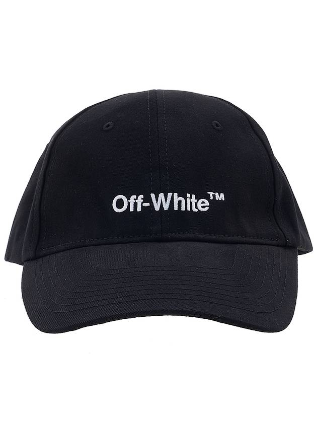 Logo Ball Cap Black - OFF WHITE - BALAAN.