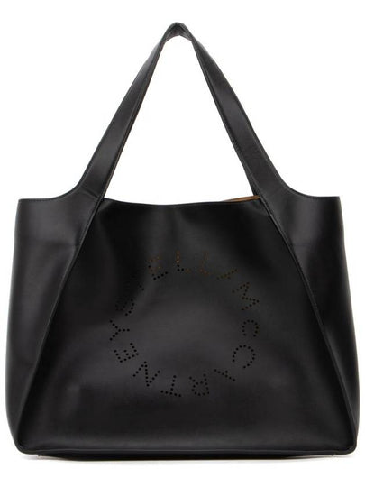 Stella Logo Tote Bag Black - STELLA MCCARTNEY - BALAAN 2