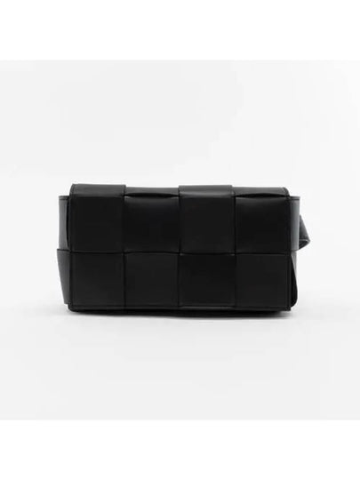 Intrecciato Small Cassette Belt Bag Black - BOTTEGA VENETA - BALAAN 2