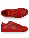 Club C Leather Low Top Sneakers Red - MAISON MARGIELA - BALAAN 3