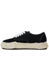 24SS BAKER OG sole canvas suede low top sneakers A12FW729 BLACK - MIHARA YASUHIRO - BALAAN 3