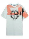 Circlet Logo Printing Short Sleeve T-Shirt Mint - STONE ISLAND - BALAAN 2