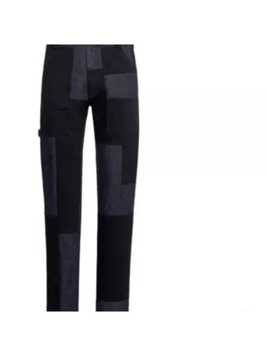 Patchwork Workwear Jeans - ALEXANDER MCQUEEN - BALAAN 1