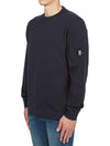 Diagonal Raised Fleece Sweatshirt Navy - CP COMPANY - BALAAN 3