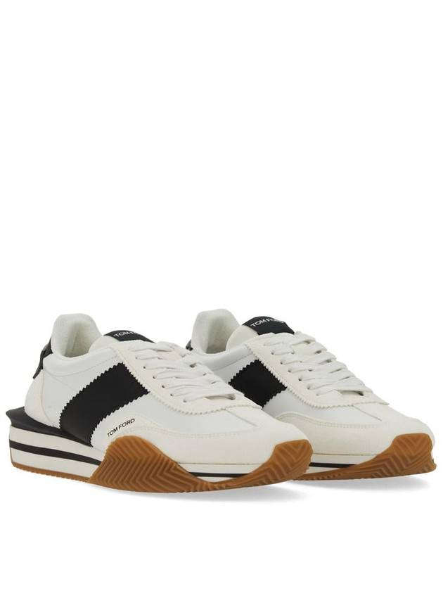 James Low Top Sneakers White - TOM FORD - BALAAN 13