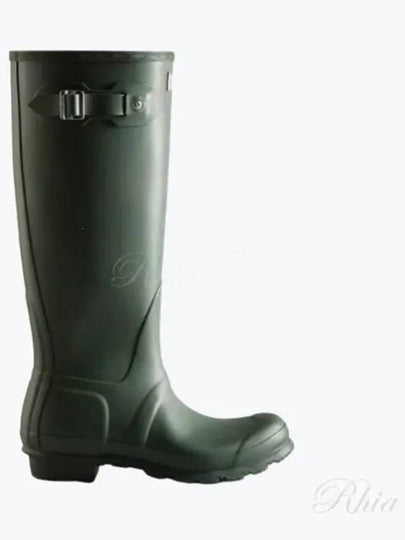 Original Tall Wellington Rain Boots Green - HUNTER - BALAAN 2