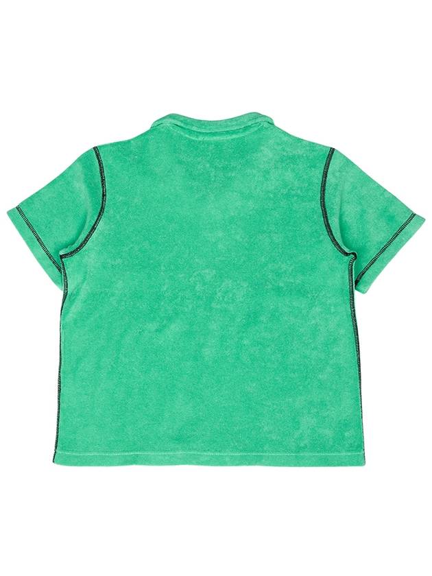 Kids Polo Shirt 8078634 KB5 ROLFE A1501 GREEN - BURBERRY - BALAAN 3