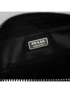 Brique Saffiano Leather Cross Bag Black - PRADA - BALAAN 3