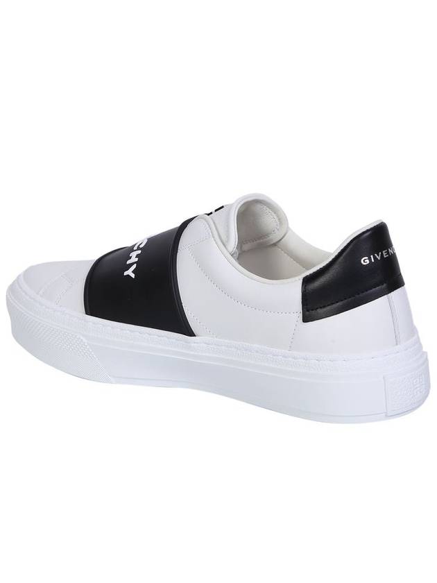 Logo Band City Sports Low Top Sneakers White - GIVENCHY - BALAAN 4