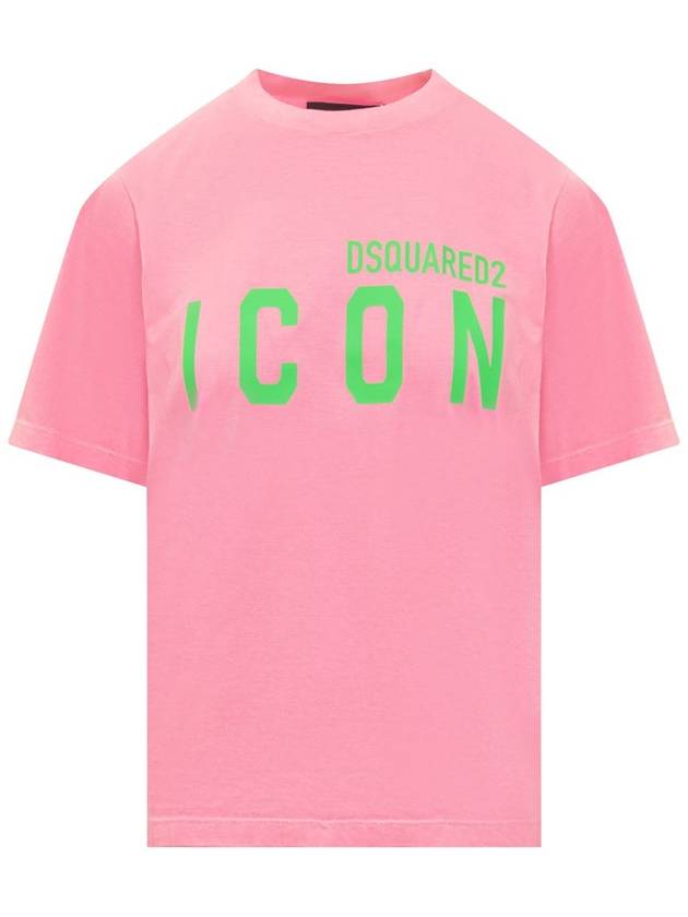 short sleeve t-shirt S80GC0067 S24692911 Fucsia - DSQUARED2 - BALAAN 2