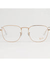 Glasses Frame RB3857VF 3086 Square Gold Frame Men Women Fashion - RAY-BAN - BALAAN 3