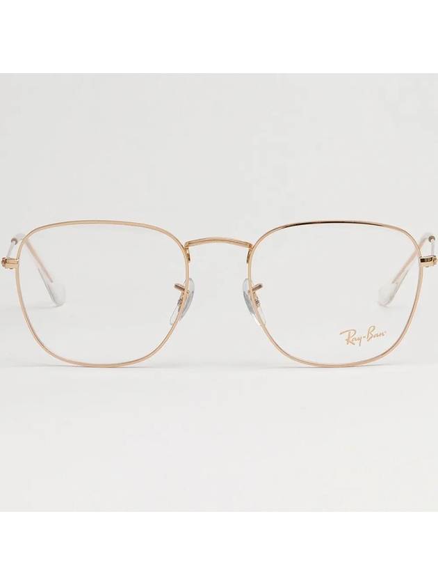 Glasses Frame RB3857VF 3086 Square Gold Frame Men Women Fashion - RAY-BAN - BALAAN 3