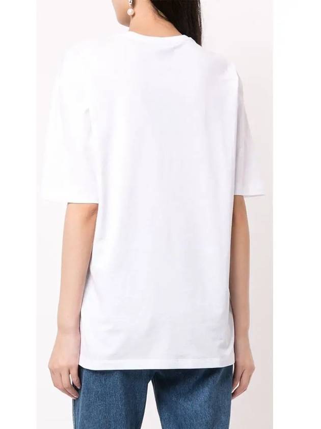 11th Anniversary Oversized Logo T Shirt 558751 QMZ04 0900 - ALEXANDER MCQUEEN - BALAAN 4