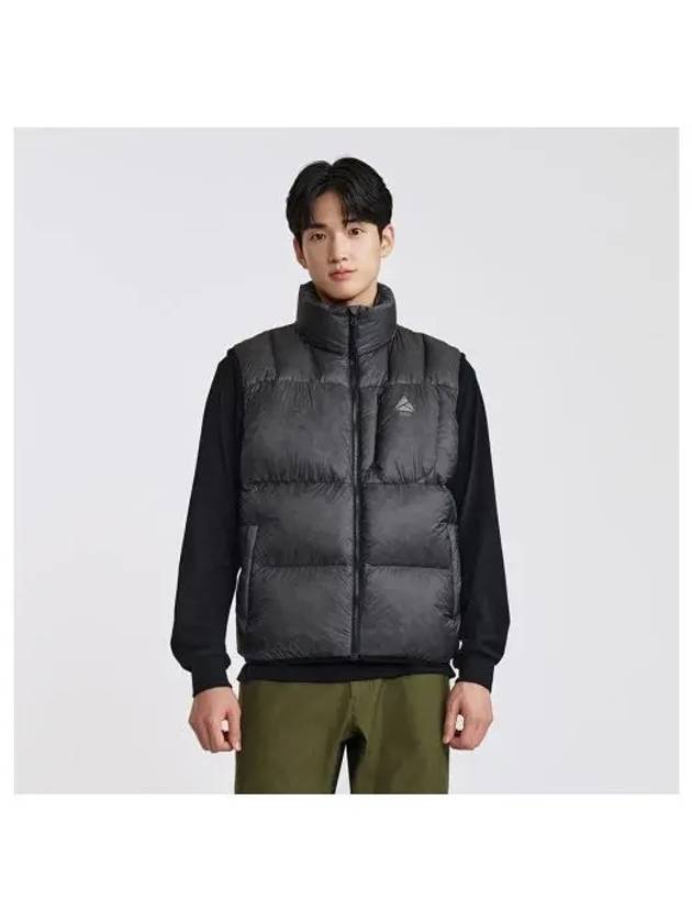 BLACKYAK C common quilted down vest CH - BLACKBROWN - BALAAN 1