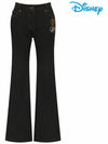 Women s Artwork Stitched Bootcut Black Brushed Jeans Denim Pants DN3LPJ012 - DISNEY GOLF - BALAAN 2