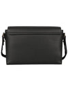 Leather and Vintage Check Note Crossbody Bag Black - BURBERRY - BALAAN 6