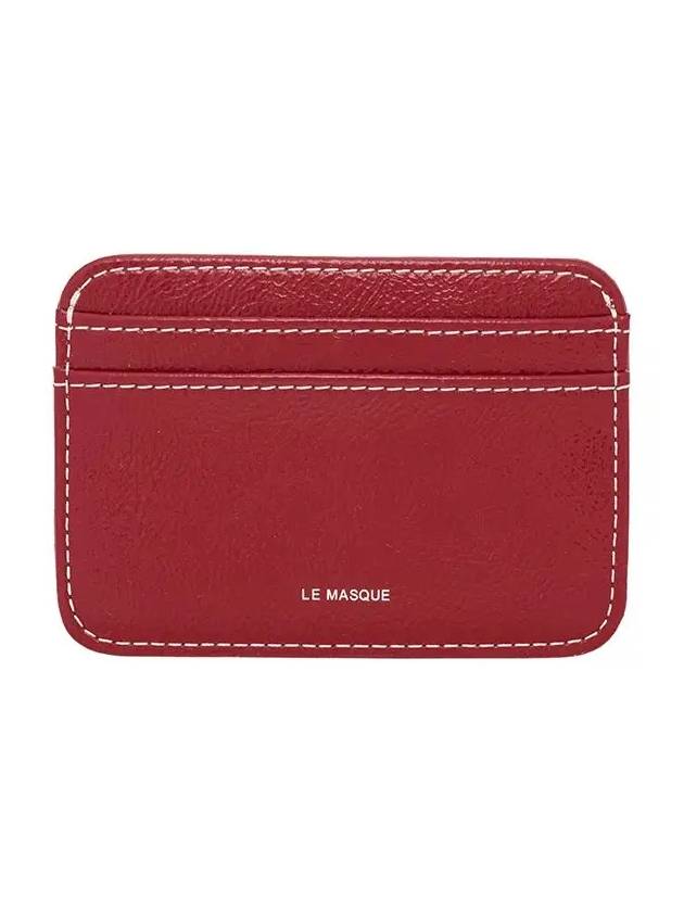 Daisy Slim Mini Transportation Card Wallet Rose - LE MASQUE - BALAAN 3