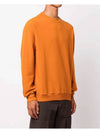 Stretch Cotton Fleece Mock Turtleneck Sweatshirt Rust - STONE ISLAND - BALAAN 6