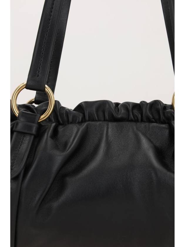 Joie Nappa Leather Tote Bag Black - MIU MIU - BALAAN 5