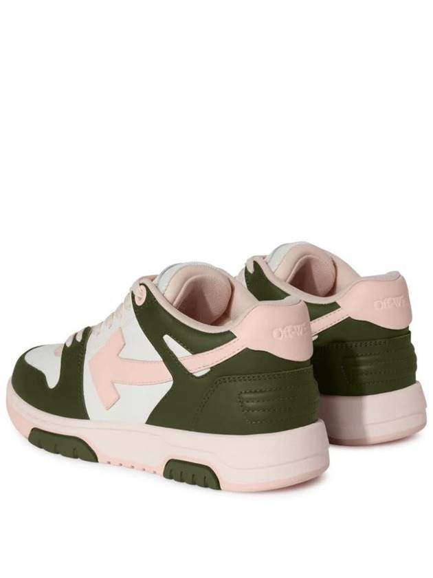 Out of Office Low Top Sneakers Military Green - OFF WHITE - BALAAN 4