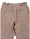 Men's Cargo Wool Pants Brown I1WP01BR - IOEDLE - BALAAN 9