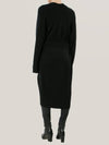 Women's Wool Cashmere Cardigan 402505R17 001 BLACK AXC010 - ALEXANDER WANG - BALAAN 9