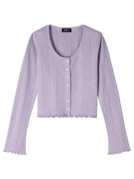 June Cardigan Purple - A.P.C. - BALAAN 2