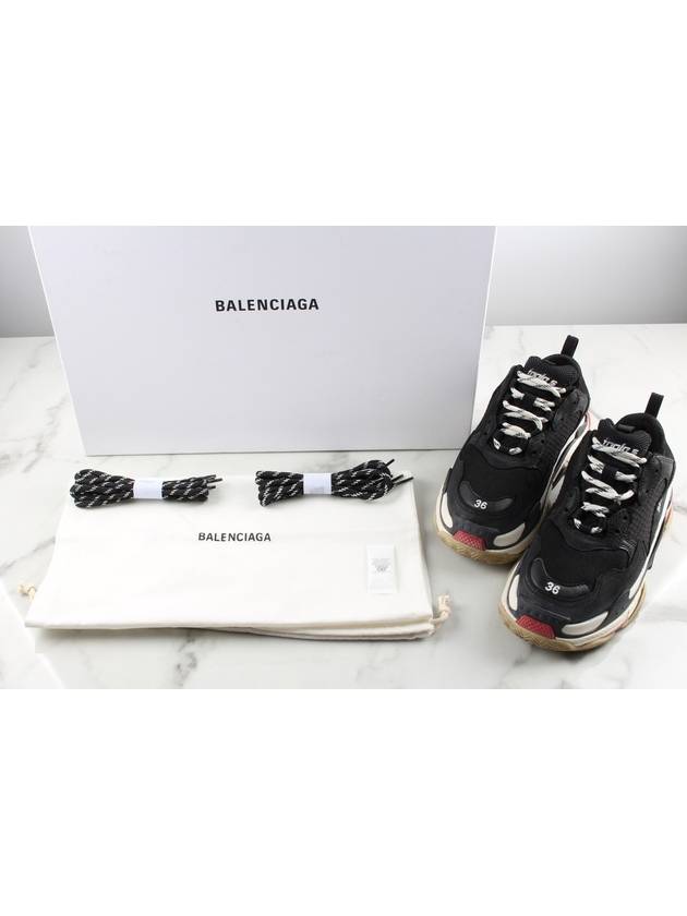 Triple S Black Red 36 - BALENCIAGA - BALAAN 2