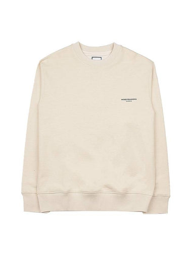 Square Label Sweatshirt Ivory - WOOYOUNGMI - BALAAN 1