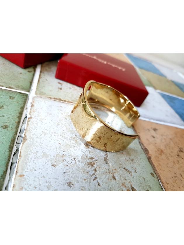 Ferragamo gold bangle bracelet - SALVATORE FERRAGAMO - BALAAN 3