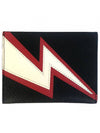 Lightning Bolt Card Wallet Black - GIVENCHY - BALAAN 1