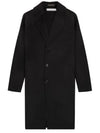 Wool Single Coat Black - ACNE STUDIOS - BALAAN 2