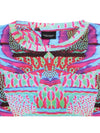 ALLOVER FISH TShirt BM1012 01 Multi - MARCELO BURLON - BALAAN 5