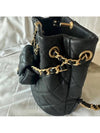 Small Backpack Calfskin Gold Metal Black - CHANEL - BALAAN 7